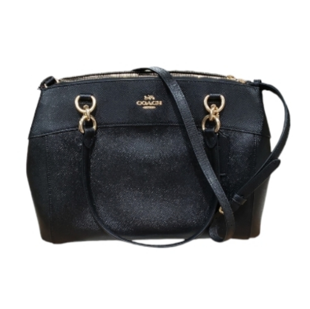 Coach Brooke Crossgrain Leather Satchel